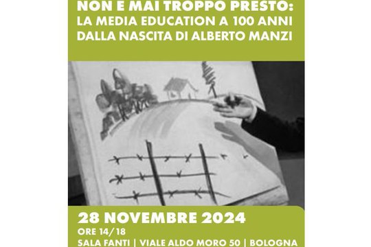 Non è mai troppo presto. La media education a 100 anni dalla nascita di Alberto Manzi